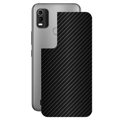 Película Nokia C21 Plus-Traseira Fibra Carbono Preta-Gshield