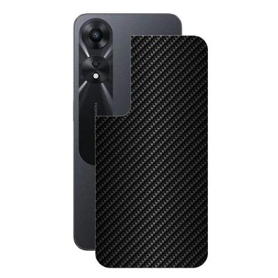 Película Oppo A78 5G -Traseira Fibra Carbono Preta- Gshield