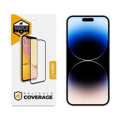 Película Para Iphone 14 Pro Max - Coverage 5D Pro Preta - Gshield