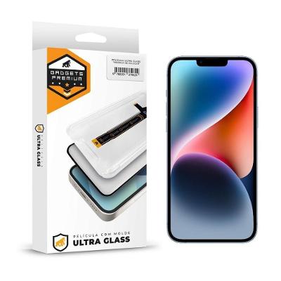 Película Para Iphone 14 Plus - Ultra Glass - Preta - Gshield