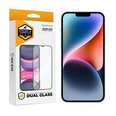 Película Para Iphone 14 Plus - Dual Glass Preta - Gshield