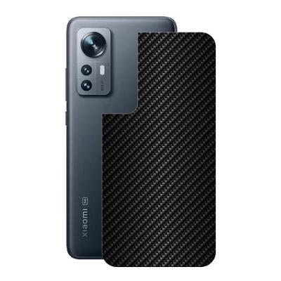 Película Para Xiaomi 12-Traseira Fibra Carbono Preta-Gshield