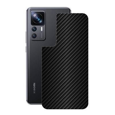 Película Para Xiaomi 12T - Traseira De Fibra De Carbono Preta - Gshield