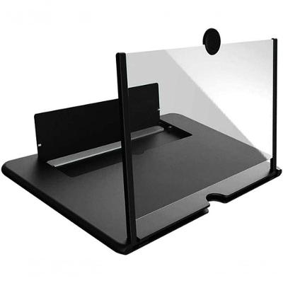 Amplificador De Tela De Celular, Efeito 3D, Dobrável Preto G