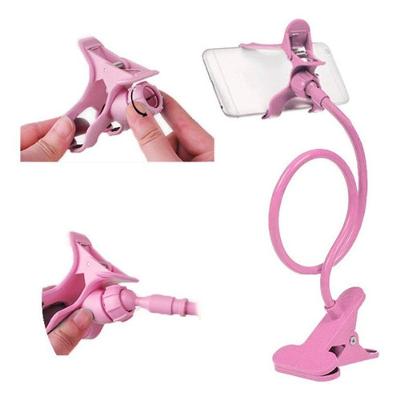 Suporte Articulado Pescoço De Ganço Universal Para Celular - Rosa