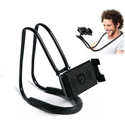 Suporte De Celular Flexível Articulado Para Pescoço -Preto