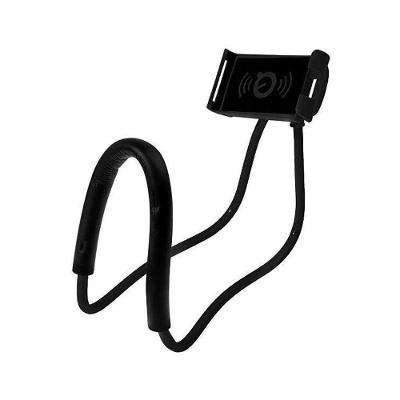 Suporte Celular Articulado De Pescoço Cama Mesa Sofá Preto