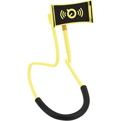 Suporte De Celular Articulado De Pescoço Amarelo