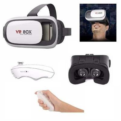 Óculos De Realidade Virtual Vr Box + Controle - Bluetooth 2.0 .
