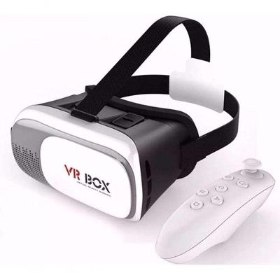 Óculos Vr Box 2.0 Realidade Virtual 3D + Controle - Bluetooth