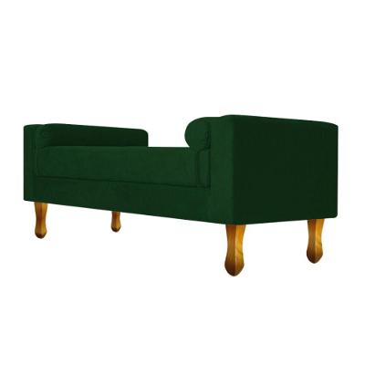 Recamier Félix King Size 195cm Suede Verde