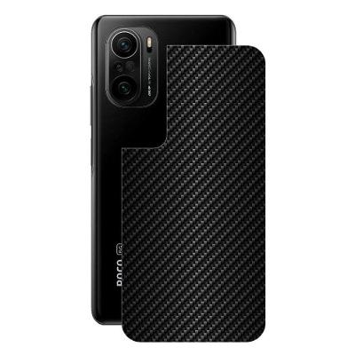 Película Xiaomi Poco F3-Traseira Fibra Carbono Preta-Gshield