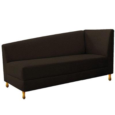 Recamier 185Cm Lado Esquerdo Corano Marrom