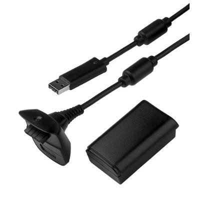 Bateria Recarregável + Cabo Usb P/ Controle Xbox 360