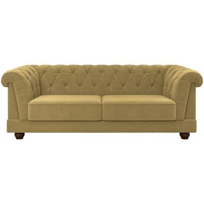 Sofa 2 Lugares 190 Cm Ponteio Veludo Sl 945 Moll Sl 945