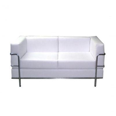 Sofá Recepção De Escritório Linha Recepção Omega Branco