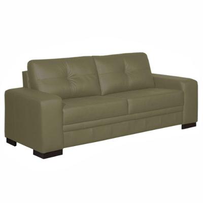 Sofá 3 Lugares 240cm Milano Couro Fendi Gran Belo