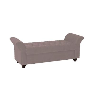 Recamier Divã Morabe P04 195 Cm Suede Rosê Tca 949