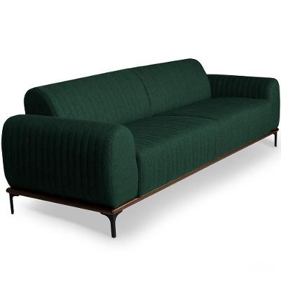 Sofá 3 Lugares Molino 180 Cm Verde Musgo C-117