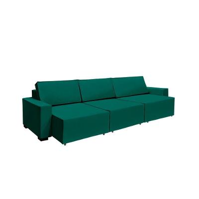 Sofá Dallas 3.70m Retrátil - Verde
