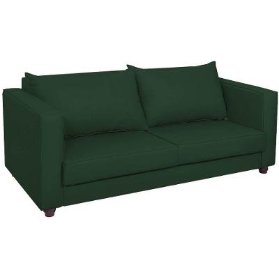 Sofá 2 Lugares Lisboa Suede - Amarena Móveis Cor Verde