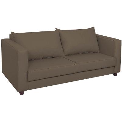 Sofá 2 Lugares Lisboa Suede - Amarena Móveis Cor Marrom