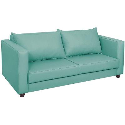 Sofá 2 Lugares Lisboa Suede - Amarena Móveis Cor Azul Tiffany