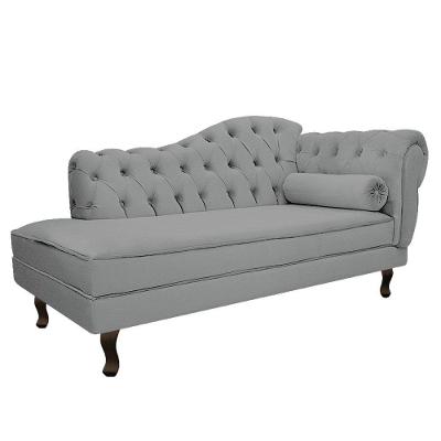 Diva Recamier Diana 130Cm Lado Esquerdo Corano - Doce Sonho Móveis Cor Bege