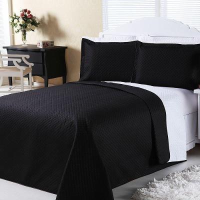 Cobre Leito Dual Color Queen 3pçs Dourados enxovais