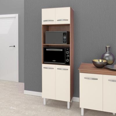 Paneleiro 4 Portas 197x60cm 9170 Savana Off White Mobbs Savana Off White