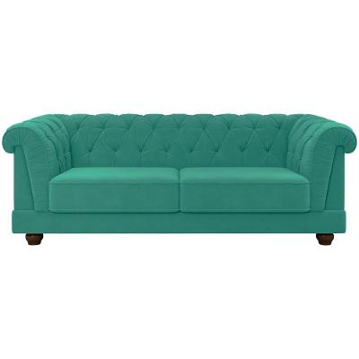 Sofa 2 Lugares 190 Cm Ponteio Veludo Sl 946 Moll Sl 946