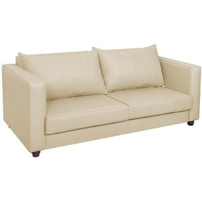 Sofá 2 Lugares Lisboa Suede Bege