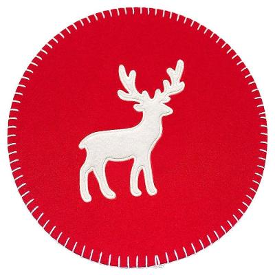 Jogo Americano Rena Vermelho 35x35x35cm