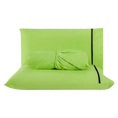 Jogo de Cama Chicago Liso Verde Queen 03 Peças