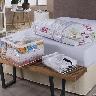 Kit de Organizadores de Enxovais e Roupas Pvc Transparente