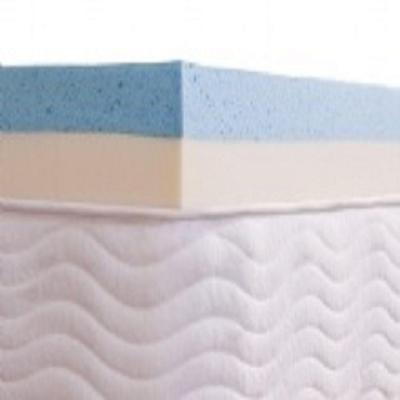 Pillow Top Visco Nasa Gel + Látex HR Foam King 8cm - Aumar