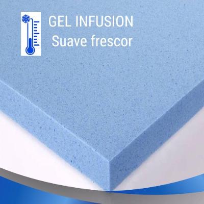 Pillow Top Viscoelástico Nasa Gel Cristais De Energia Casal