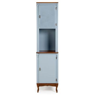 Paneleiro Copenhagen Oratório 2 Portas E 1 Nicho - 2071 Laca - Azul Bebê