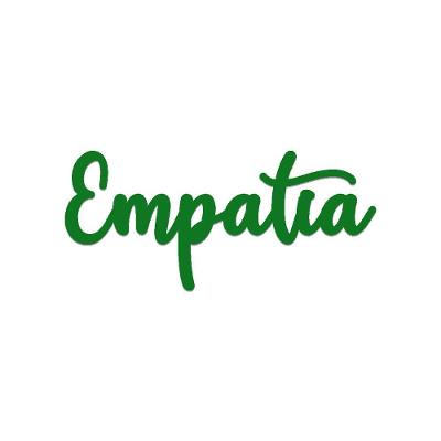 Arte Empatia 35cmx16cm - Cria Arte Laser Verde