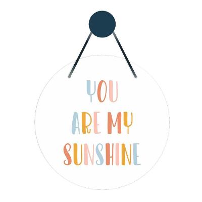 Flâmula You Are My Sunshine 30cmx30cm - Cria Arte Laser Branco