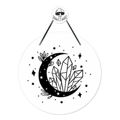Flâmula Mistica 30cmx30cm - Cria Arte Laser Preto