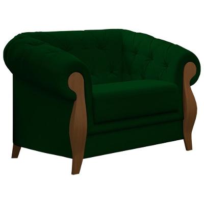 Poltrona Decorativa Pes Em Madeira Murano Sl 947 Moll Sl 947