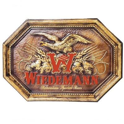 Placa Decorativa De Parede - Cerveja Wiedemann