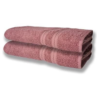 2 Toalhas Super Felpudas Grande E Grossa Algodão 80x150 Rosê.