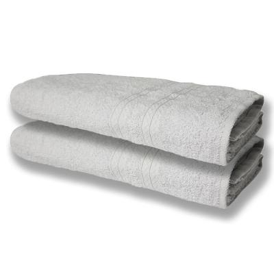 2 Toalhas Super Felpudas Grande E Grossa Algodão 80x150 Branco.