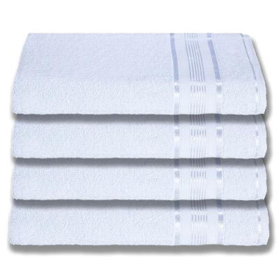 4 Toalhas Super Gigante Grossa Abraça O Corpão 80x180 Egito Branco