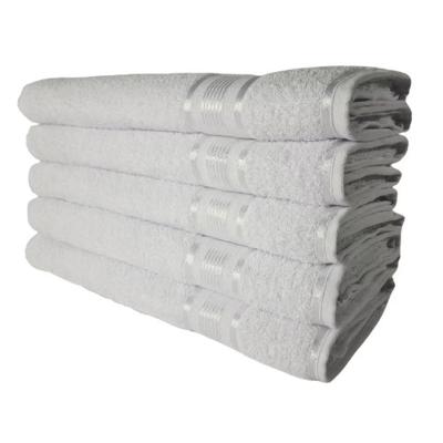 5 Toalhas Super Gigante Grossa Abraça O Corpão 80x180 Egito Branco
