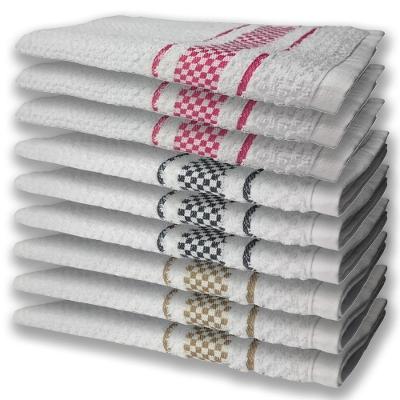 9 Panos De Prato Atoalhado Felpudo Premium Rs+Pr+Mr