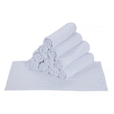 Kit 10 Toalha De Manicure E Pedicure 28x45cm Salão Beleza P/unha Branco