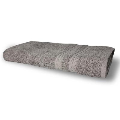 Toalha De Banho Grande Grossa Lisboa 80x150cm Alta Absorção - Cinza Cinza
